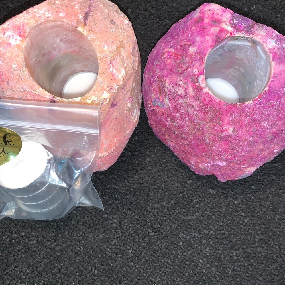 Himalayan Salt Candle Holders - Picture 5 of 11